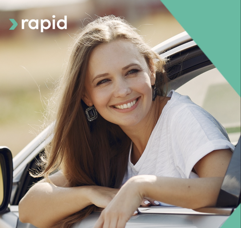 Driver In Car Using Loan From Rapid Loans