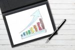 Business Growth Shown By Sketch